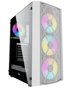 Корпус PowerCase Rhombus X4 White LED [CMRMW-L4] белый | emobi