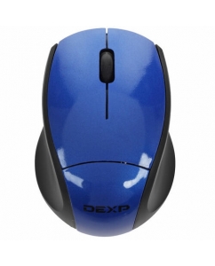 Купить Мышь беспроводная DEXP WM-4003BU синий в E-mobi