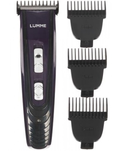 Машинка для стрижки LUMME LU-2517 фиолетовый/серебристый, черный | emobi