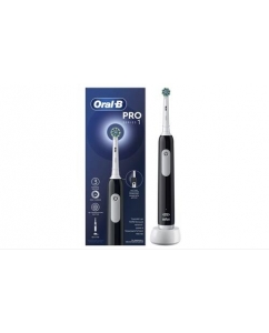 Купить Электрическая зубная щетка Braun Oral-b PRO 1 (500)/D305.513.3 черный в E-mobi