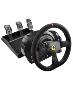Руль ThrustMaster T300 Ferrari Integral Racing Wheel Alcantara Edition черный | emobi