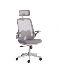 Кресло офисное TetChair MESH-10HR серый | emobi