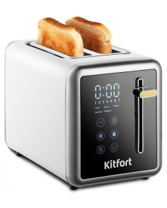 Тостер Kitfort КТ-6079 серебристый | emobi