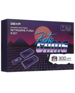 Ретро-консоль DEXP RetroGAME Flash + 300 игр | emobi