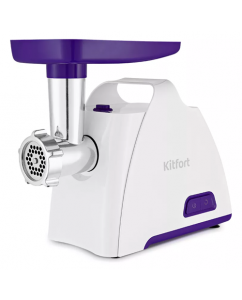 Купить Мясорубка электрическая Kitfort КТ-2112-1 фиолетовый в E-mobi