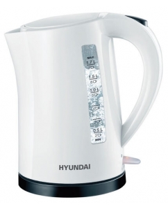 Электрочайник Hyundai HYK-P1409 белый | emobi