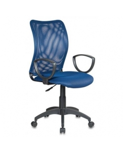 Купить Кресло офисное Бюрократ CH-599/DB/TW-10N синий в E-mobi