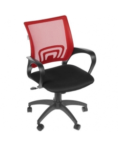 Кресло офисное Бюрократ CH-695N красный | emobi