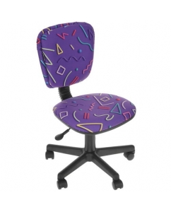 Кресло детское Бюрократ CH-204NX/STICK-VIO фиолетовый | emobi