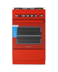 Газовая плита De Luxe 5040.40г (кр) ЧР-017 красный | emobi
