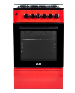 Купить Комбинированная плита MIU 5014 ERP ГК LUX красный в E-mobi