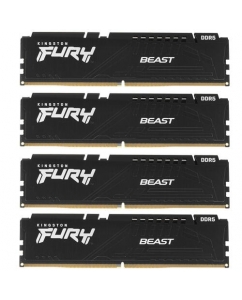 Купить Оперативная память Kingston FURY Beast Black [KF552C40BBK4-64] 64 ГБ в E-mobi