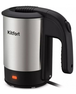 Электрочайник Kitfort КТ-6190 серебристый | emobi