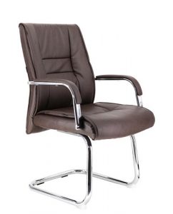 Кресло офисное Everprof Kent CF коричневый | emobi