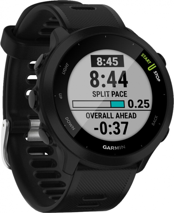 Смарт часы 55. Garmin Forerunner 55 GPS. Forerunner 55 Black. Garmin Forerunner 55 циферблаты. Garmin Forerunner 55 Black.