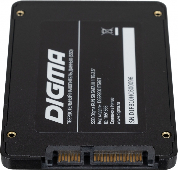 Купить SSD Digma Run S9 DGSR2001TS93T 1 ТБ в E-mobi