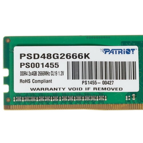 Купить Оперативная память Patriot Signature Line [PSD48G2666K] 8 ГБ  в E-mobi