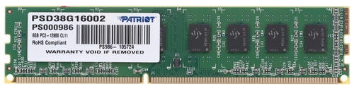 Купить Оперативная память Patriot Signature [PSD38G16002] 8 ГБ  в E-mobi