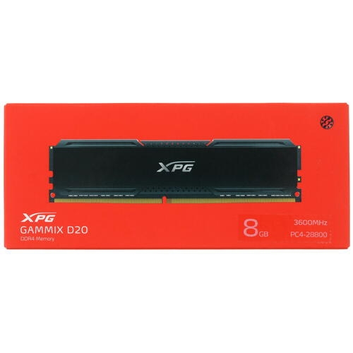 Купить Оперативная память A-Data XPG GAMMIX D20 [AX4U36008G18I-CBK20] 8 ГБ  в E-mobi
