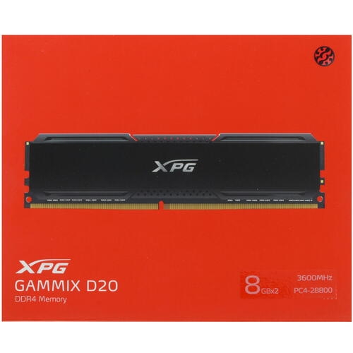Купить Оперативная память A-Data XPG GAMMIX D20 [AX4U36008G18I-DCBK20] 16 ГБ  в E-mobi