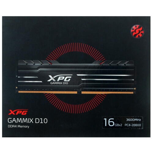 Купить Оперативная память A-Data XPG Gammix D10 [AX4U360016G18I-DB10] 32 ГБ  в E-mobi