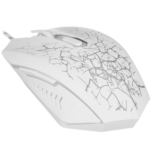 Купить Мышь проводная DEXP Notos белый  в E-mobi