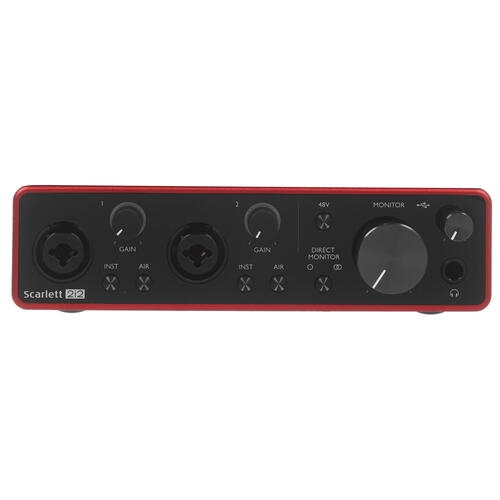 Звуковая карта focusrite scarlett 2i2 3 gen