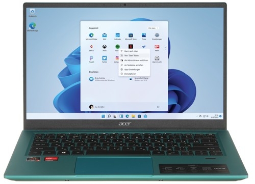 Купить 14&quot; Ноутбук Acer Swift 3 SF314-43-R6AM синий  в E-mobi