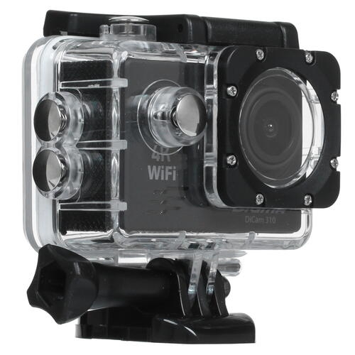 Купить Экшн-камера Digma DiCam 310 черный в E-mobi