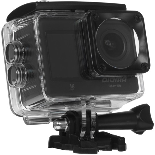 Купить Экшн-камера Digma DiCam 880 черный в E-mobi