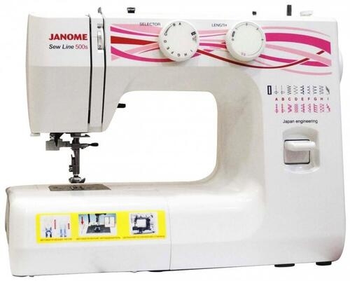 Купить Швейная машина Janome SEW LINE 500S  в E-mobi