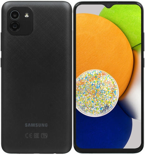 Купить 6.5&quot; Смартфон Samsung Galaxy A03 64 ГБ черный  в E-mobi
