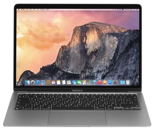 Купить 13.3&quot; Ноутбук Apple MacBook Air серый  в E-mobi