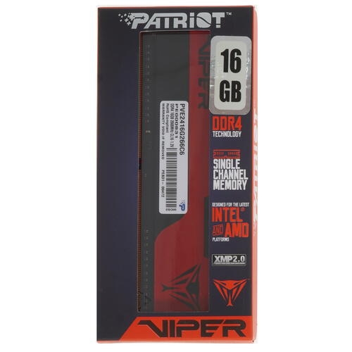 Купить Оперативная память Patriot Viper Elite II [PVE2416G266C6] 16 ГБ  в E-mobi