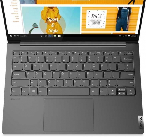 Купить Ультрабук Lenovo Yoga Slim7 13ACN5, 82CY002QRU,  серый  в E-mobi