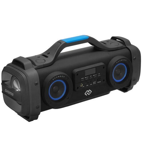 Купить Портативная колонка Digma S-38, черный в E-mobi