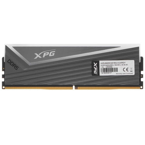 Купить Оперативная память A-Data XPG Caster RGB [AX5U6400C4016G-CCARGY] 16 ГБ  в E-mobi
