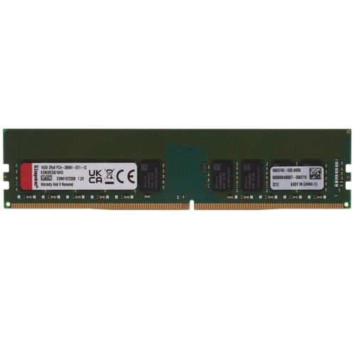 Купить Серверная оперативная память Kingston Server Premier [KSM26ED8/16HD] 16 ГБ  в E-mobi