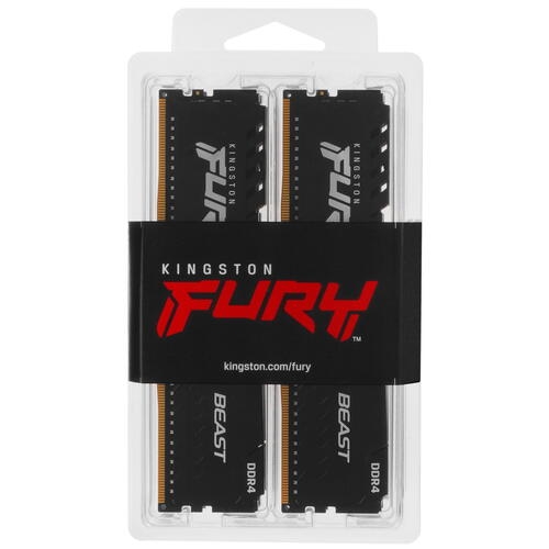 Купить Оперативная память Kingston FURY Beast Black [KF426C16BBK4/32] 32 ГБ  в E-mobi