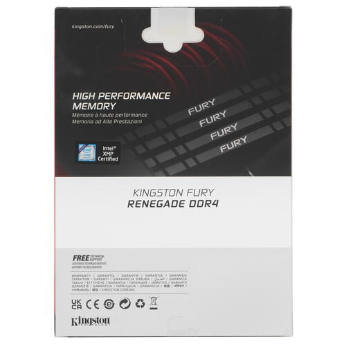 Купить Оперативная память Kingston FURY Renegade [KF432C16RBK2/64] 64 ГБ  в E-mobi
