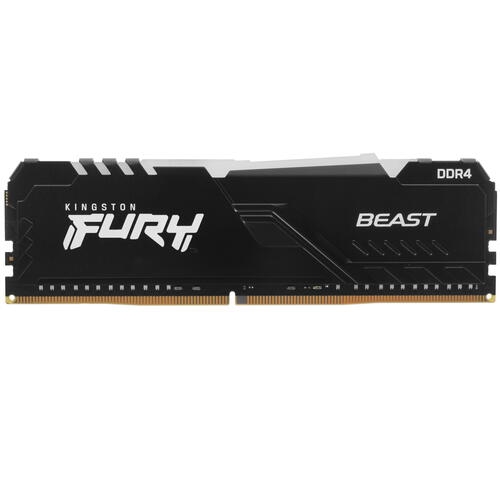Купить Оперативная память Kingston FURY Beast Black RGB [KF426C16BBA/8] 8 ГБ  в E-mobi