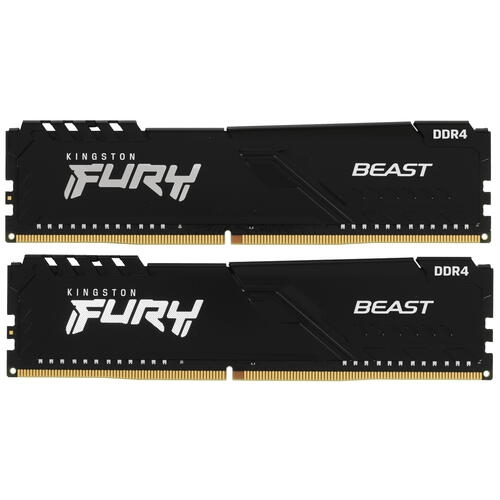 Купить Оперативная память Kingston FURY Beast Black [KF426C16BBK2/8] 8 ГБ  в E-mobi