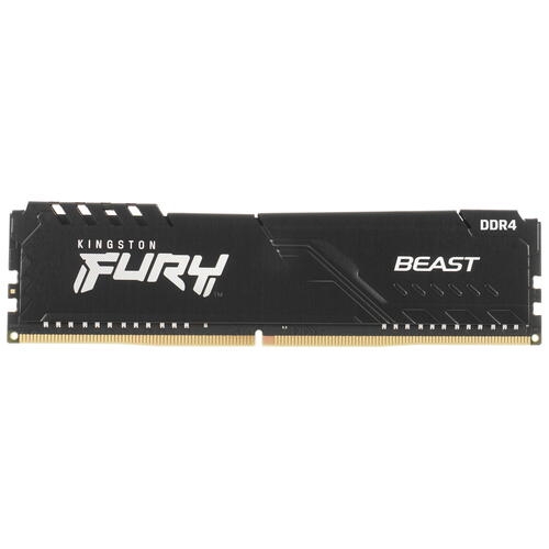 Купить Оперативная память Kingston FURY Beast Black [KF426C16BB/4] 4 ГБ  в E-mobi