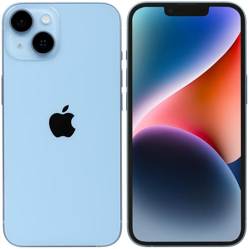 Купить 6.1&quot; Смартфон Apple iPhone 14 128 ГБ голубой  в E-mobi
