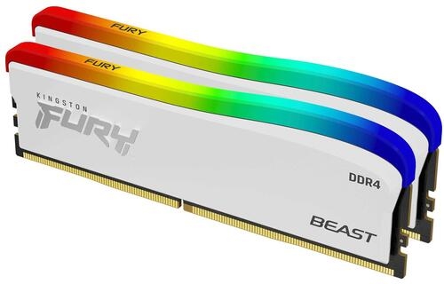 Купить Оперативная память Kingston FURY Beast RGB Special Edition [KF436C17BWAK2/16] 16 ГБ  в E-mobi