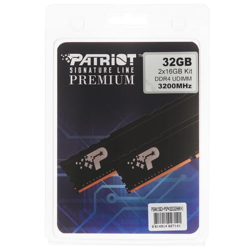 Купить Оперативная память Patriot Signature Line Premium [PSP432G3200KH1] 32 ГБ  в E-mobi