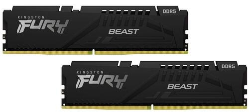Купить Оперативная память Kingston FURY Beast Black [KF552C36BBEK2-32] 32 ГБ  в E-mobi