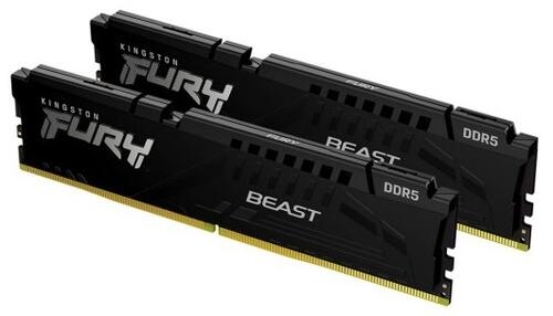 Купить Оперативная память Kingston FURY Beast Black [KF560C36BBEK2-32] 32 ГБ  в E-mobi