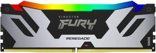 Купить Оперативная память Kingston FURY Renegade Silver RGB [KF572C38RSA-16] 16 ГБ  в E-mobi