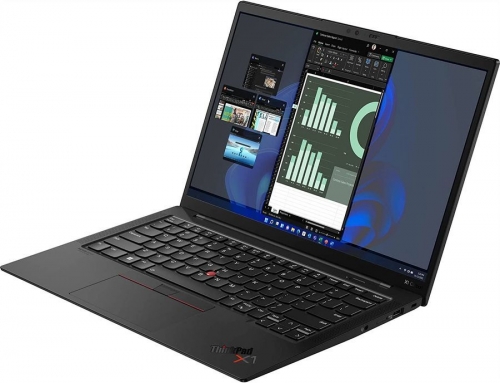 Купить Ноутбук Lenovo ThinkPad X1 Carbon G10, 14&quot;,  IPS, Intel Core i7 1265U, 512ГБ SSD,  Intel Iris Xe graphics , черный   в E-mobi
